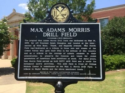 Max Adams Morris Drill Field Marker image. Click for full size.