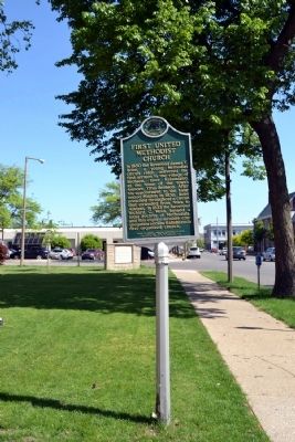 First United Methodist Church Marker. Click for full size. First United Methodist Church Marker image. Click for full size.