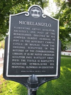 Michelangelo Marker. Click for full size. Michelangelo Marker image. Click for full size.