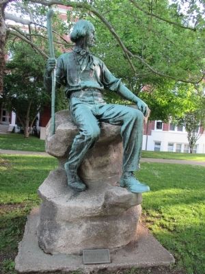Elbert Hubbard Statue image. Click for full size.