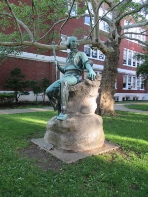 Elbert Hubbard Statue. Click for full size. Elbert Hubbard Statue image. Click for full size.