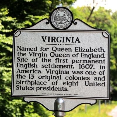 Virginia Face of Marker image. Click for full size.