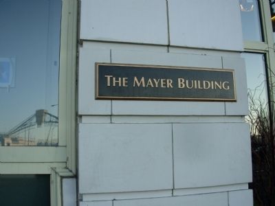 F. Mayer Boot & Shoe Co. Marker. Click for full size. F. Mayer Boot & Shoe Co. Marker image. Click for full size.