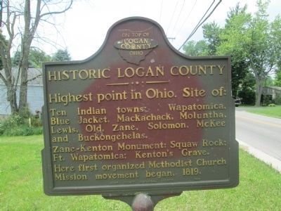 Historic Logan County Marker image. Click for full size.