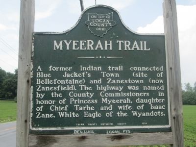 Myeerah Trail Marker image. Click for full size.