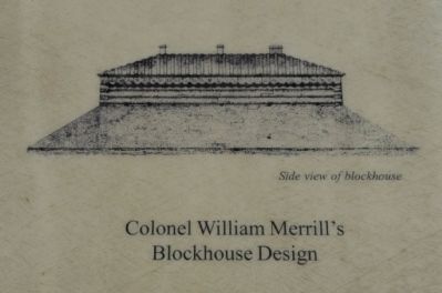 Colonel William Merrill's Blockhouse Design image. Click for full size.