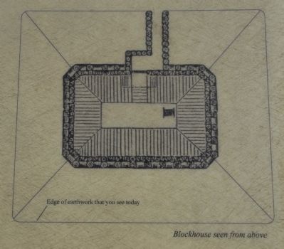 Blockhouse Seen from Above image. Click for full size.