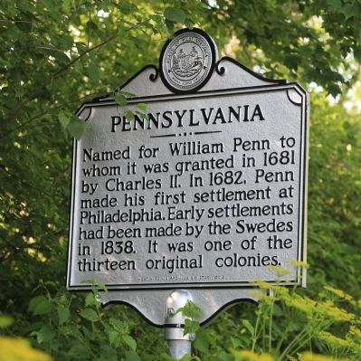 Pennsylvania Face of Marker image. Click for full size.