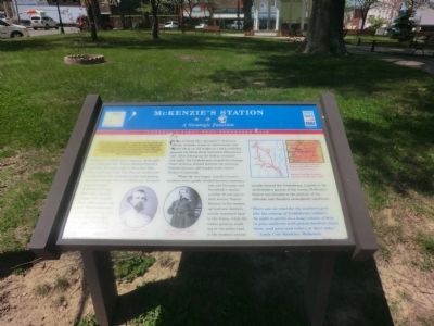 McKenzie's Station Marker. Click for full size. McKenzie's Station Marker image. Click for full size.