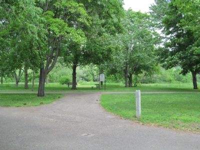 Owen Park and Marker image. Click for full size.