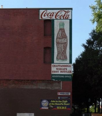Remants of the First Coca-Cola Bottling Company In The United States image. Click for full size.