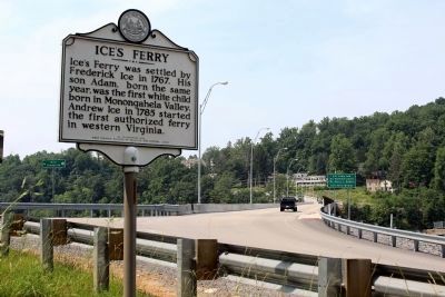 Ice's Ferry Marker image. Click for full size.