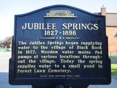 Jubilee Springs Marker image. Click for full size.
