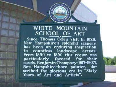 White Mountain School of Art Marker image. Click for full size.