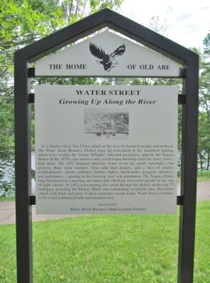 Water Street Marker image. Click for full size.