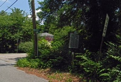 Wide view of the Lookout Mountain Educational Institute Marker. Click for full size. Wide view of the Lookout Mountain Educational Institute Marker image. Click for full size.