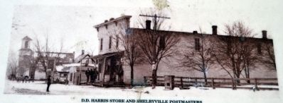 D.D. Harris Store Yesteryear image. Click for full size.