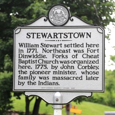 Stewartstown Marker. Click for full size. Stewartstown Marker image. Click for full size.