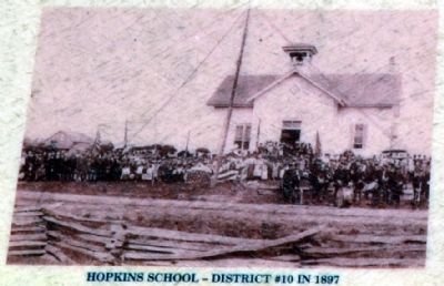 Hopkins School - District #10 in 1897 image. Click for full size.