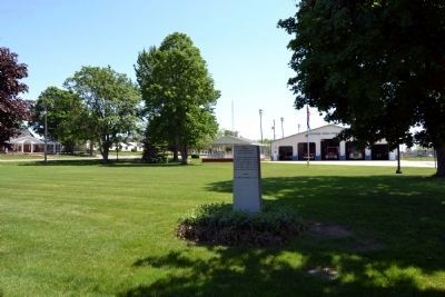 Hopkins Township Veterans Memorial. Click for full size. Hopkins Township Veterans Memorial image. Click for full size.