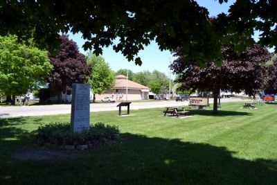 Hopkins Township Veterans Memorial. Click for full size. Hopkins Township Veterans Memorial image. Click for full size.