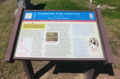 Fighting for Trenton Marker image. Click for full size.