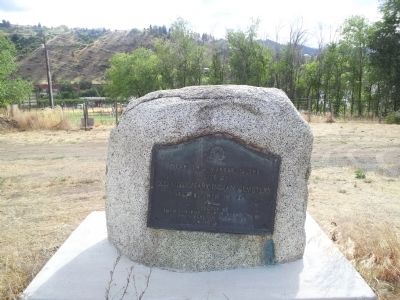 Old Mission Indian Cemetery Marker image. Click for full size.