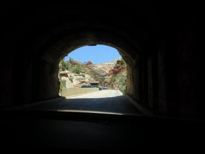 Zion Mt. Carmel Tunnel image. Click for full size.