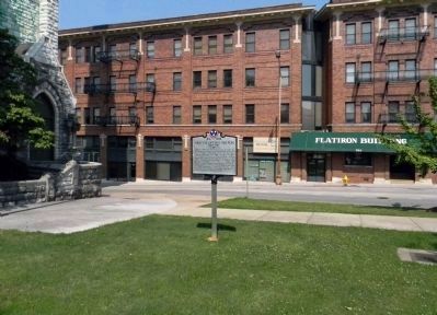 Wide view of the Abby Crawford Milton Marker image. Click for full size.