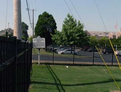 Wide view of The Steele Home for Needy Children Marker. Click for full size. Wide view of The Steele Home for Needy Children Marker image. Click for full size.
