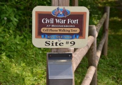Civil War Fort at Boonesboro image. Click for full size.