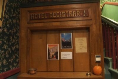 Jeffery Hotel Check -In image. Click for full size.