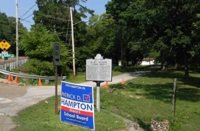 Wide view of the Mary Walker Marker. Click for full size. Wide view of the Mary Walker Marker image. Click for full size.