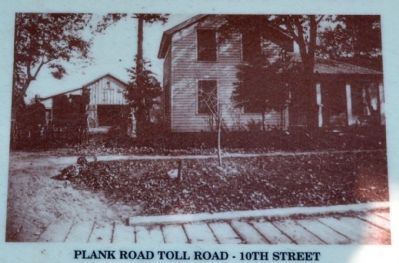Plank Road Toll Road - 10th Street image. Click for full size.