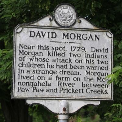 David Morgan Marker. Click for full size. David Morgan Marker image. Click for full size.