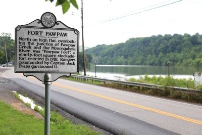 Fort Pawpaw Marker image. Click for full size.