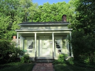 Millard Fillmore House and Marker image. Click for full size.