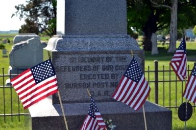 Schoolcraft G.A.R. Memorial Marker. Click for full size. Schoolcraft G.A.R. Memorial Marker image. Click for full size.