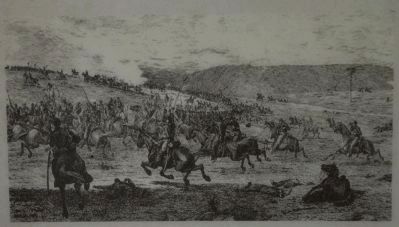 Illustration of a Confederate Raid image. Click for full size.