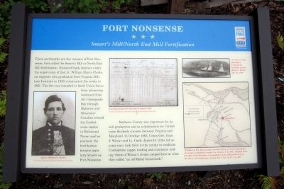Fort Nonsense CWT Marker image. Click for full size.