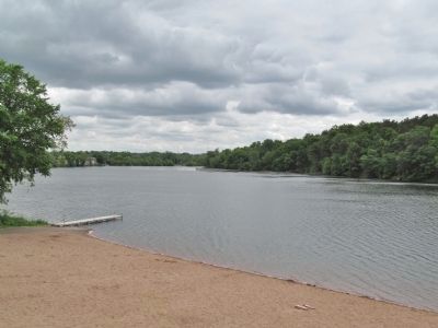 Half Moon Beach and Lake. Click for full size. Half Moon Beach and Lake image. Click for full size.
