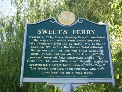Sweet's Ferry Marker image. Click for full size.