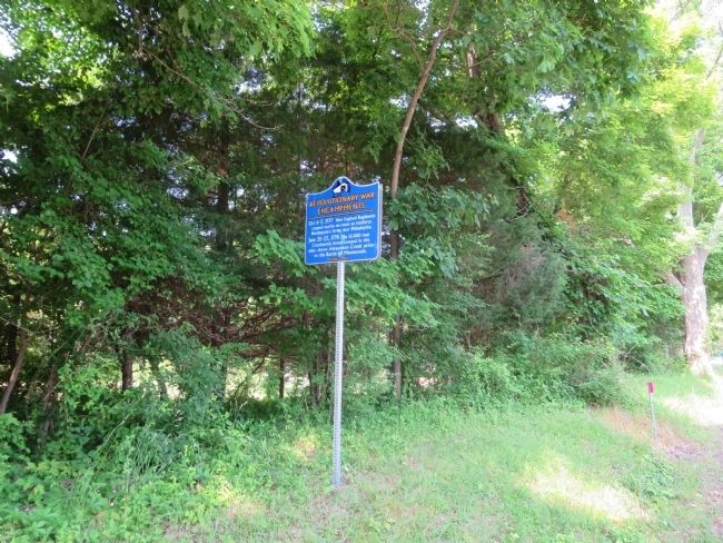 Revolutionary War Encampments Marker. Click for full size. Revolutionary War Encampments Marker image. Click for full size.