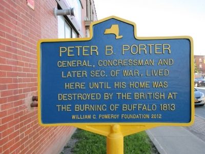 Peter B. Porter Marker image. Click for full size.