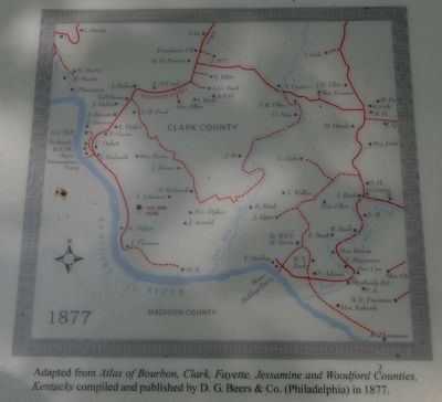 1877 Map of the Area image. Click for full size.