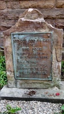 Chief Red Pole's Grave image. Click for full size.
