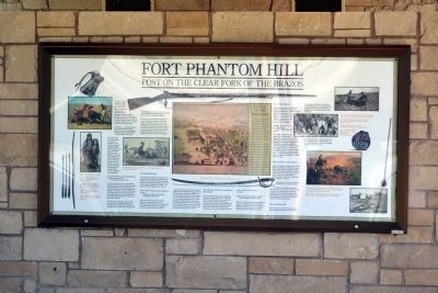 Fort Phantom Hill Marker image. Click for full size.