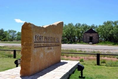 Fort Phantom Hill Marker image. Click for full size.