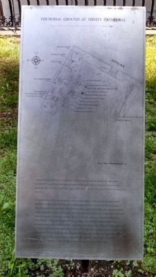 The Burying Ground at Trinity Cathedral image. Click for full size.