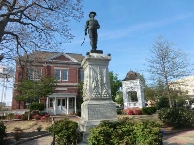 Tipton County Confederate Monument-Front image. Click for full size.